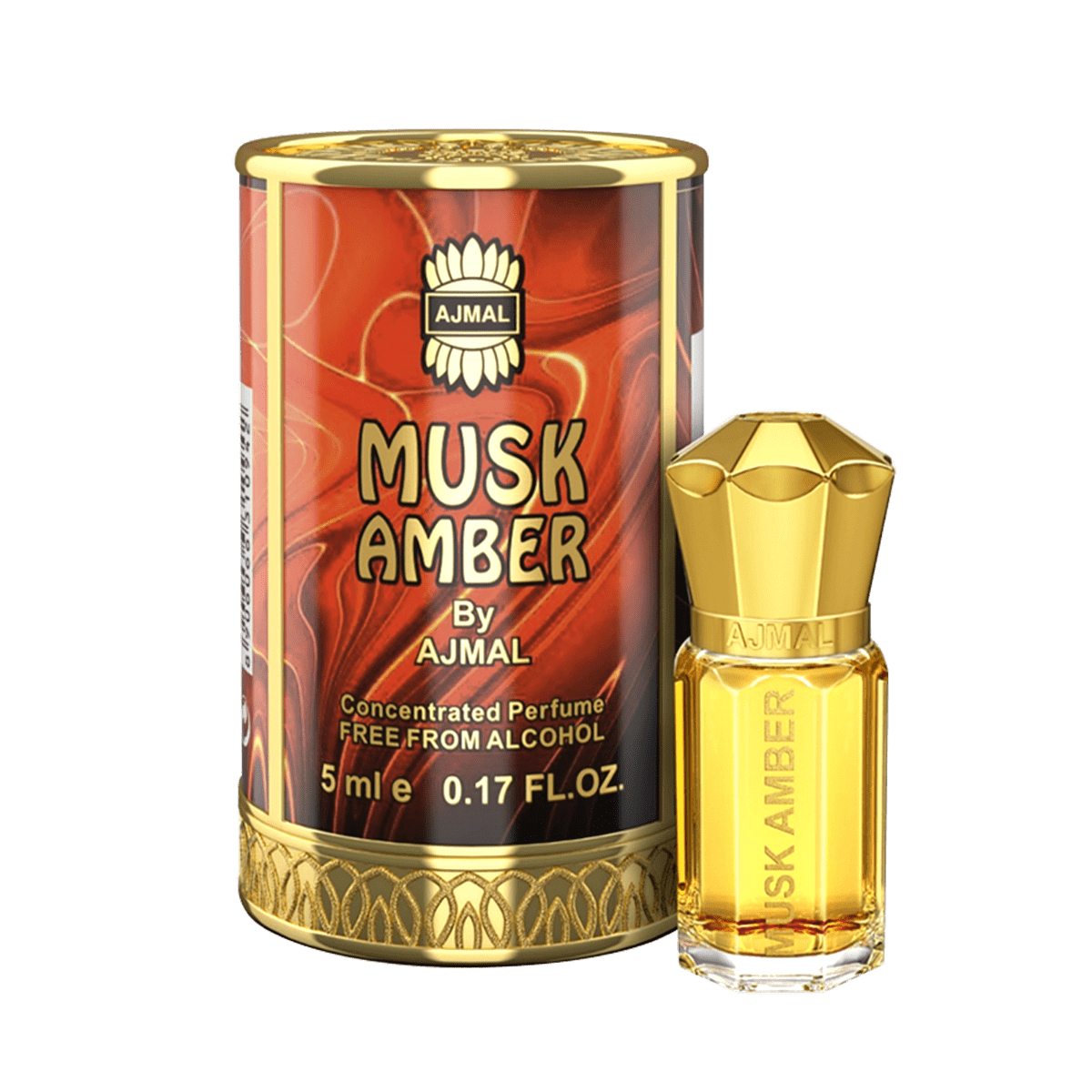 muskamber_concentrated_5ml_1_-min.png Attar Musk Amber 5ml For Unisex By Ajmal India - Image 1