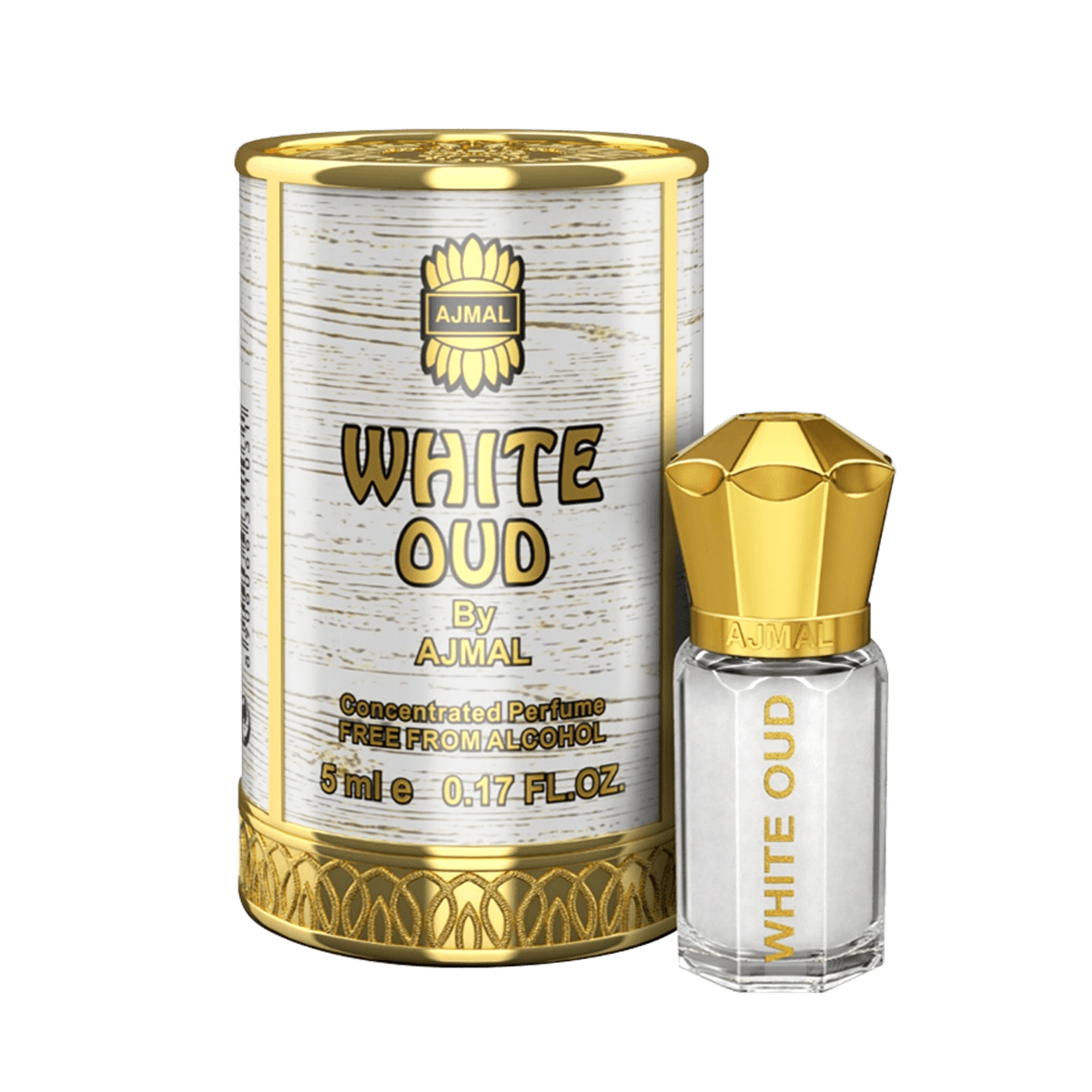 whiteoud_concentrated_5ml_1_-min.png Attar White Oud 5ml For Unisex By Ajmal India - Image 1