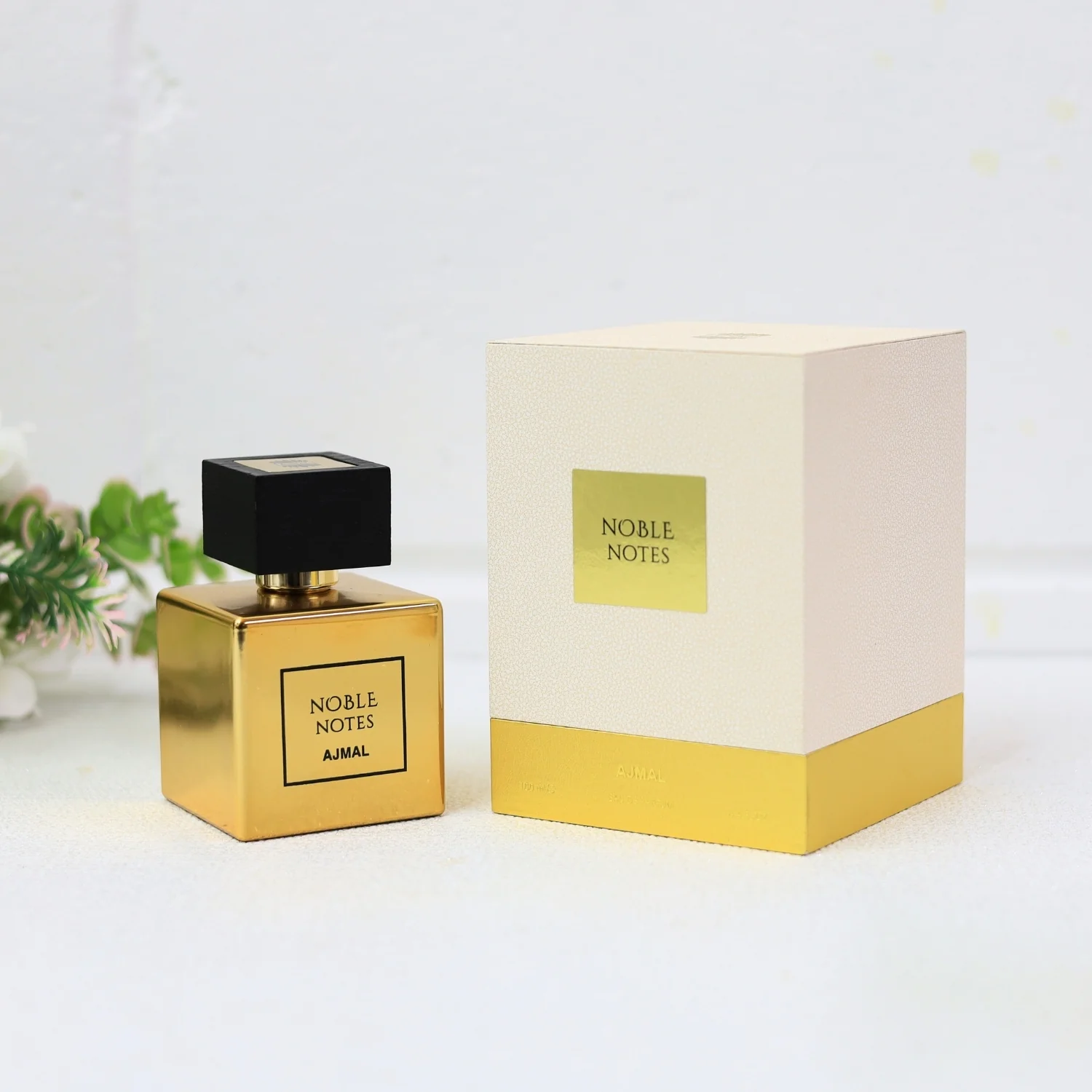 img_8863_20_1 Ajmal Gold Noble Notes Eau De Parfum 100ml - Image 1