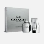 Gift Set Coach Men Platinum (Edp 100ml, Shower Gel 100ml, Edp 15ml)